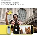 YATWIN Silicone Case for iPhone 17 Air, Soft-Touch, Shockproof, DustProof, Antiskid Phone Cover for Apple iPhone 17 Air - Yellow gallery image