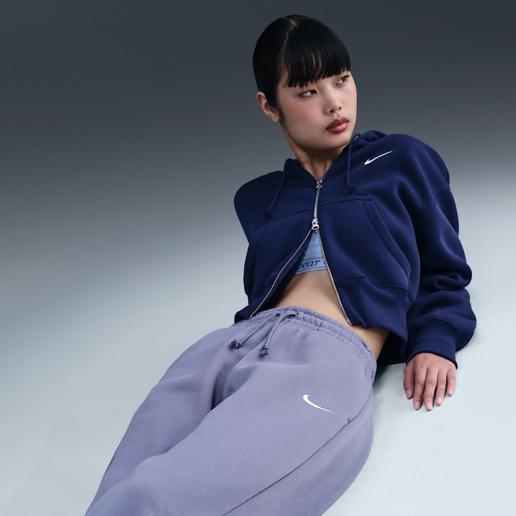 Nike Nike Sportswear Phoenix Fleece Oversize-trainingshose Mit Hohem Taillenbund Für Damen - Pantalon de survêtement surdimensionné - Sportswear - Femme