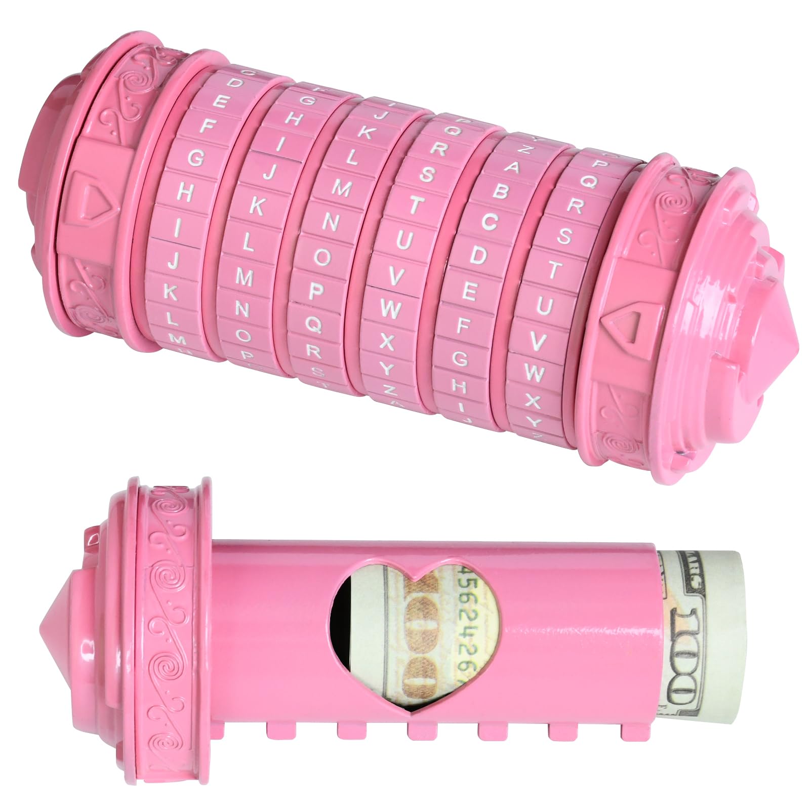 Cryptex Da Vinci Code Cryptex Lock Puzzle Boxes with Hidden Compartments