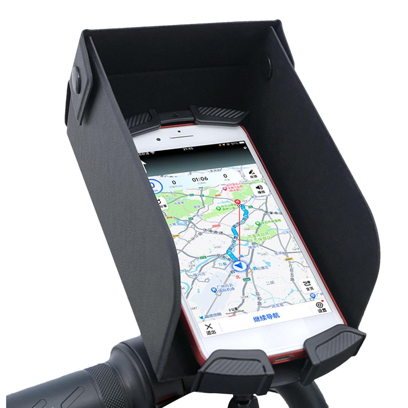 Handy Regenschirm & Sonnenschutz Fürs Auto - Silberbeschichtet, Blendfrei, Einfach Zu Montieren