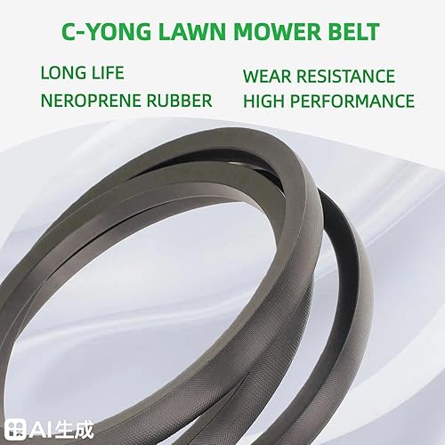 Miniatura 2 de Correa de transmisión de transmisión de 1/2" X89" para John Deere GX20006 105 107 108 115 125 135 145 155c D110 D120 D130 D140 D150 D160 D170 L105