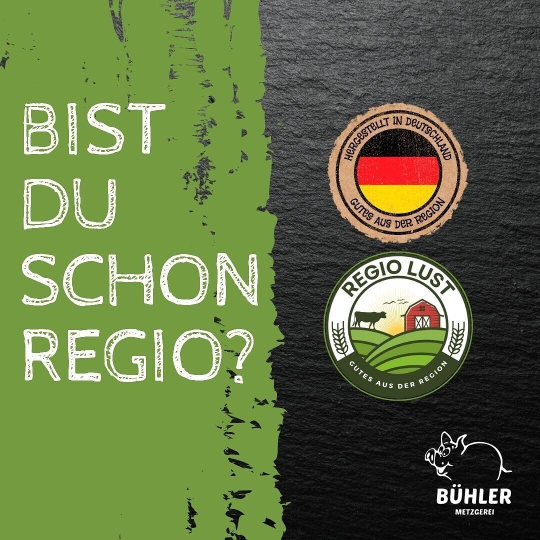 Putenrauchfleisch 250g Protein Snack ohne Zuckerzusatz ca. 60g Protein Geräucherte Putenlende aus 100% deutschem Putenfleisch High Protein herzhaft gewürzt proteinreich ready to eat Metzgerei Bühler