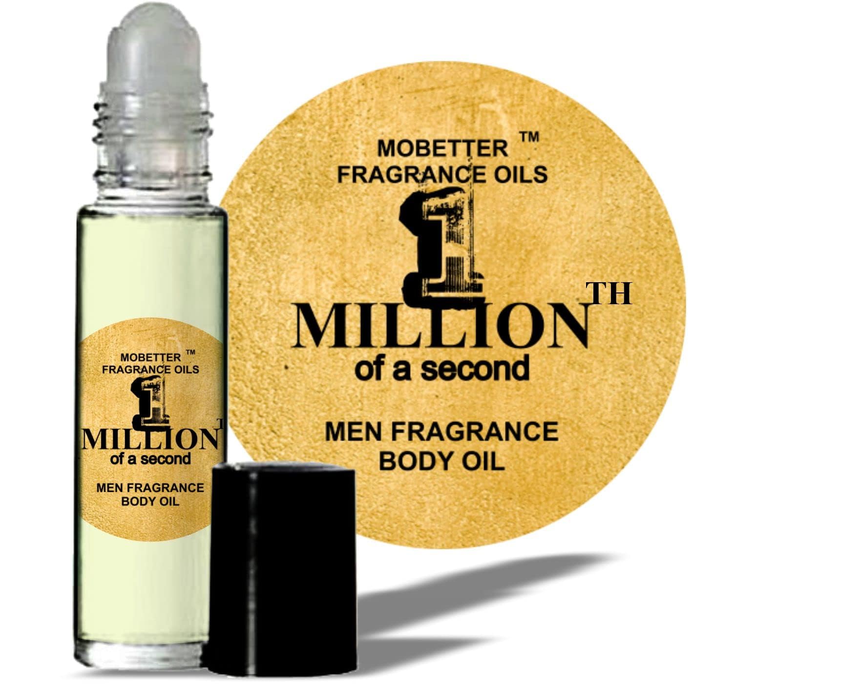 MOBETTER FRAGRANCE OILS 1 Millionth of a Second Men Body Oil