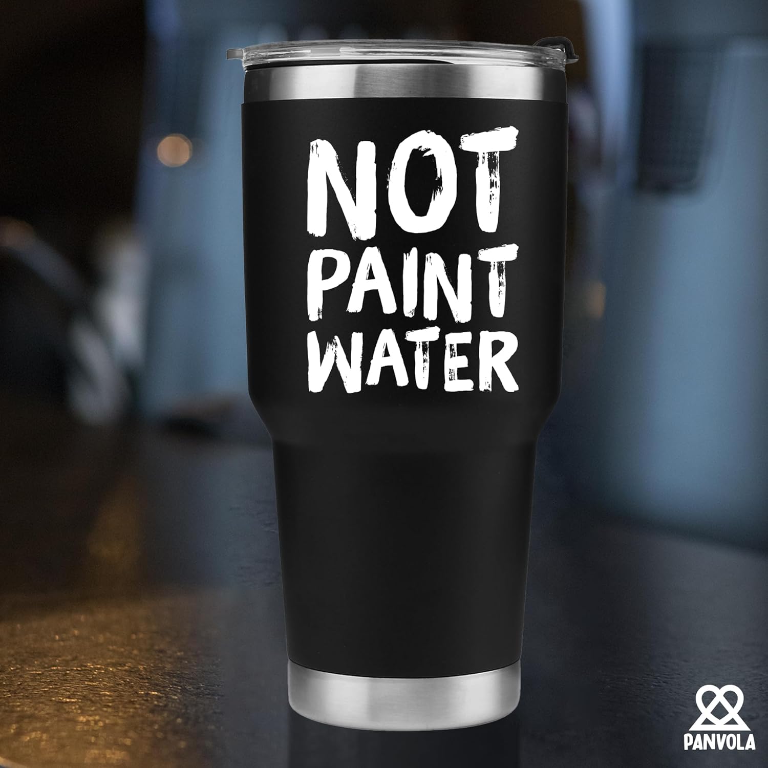 Not Paint Water Painter Artist Vacuum Insulated 304 Stainless Steel Tumbler Funny Art Teacher Appreciation Birthday Teachers Day Painting Travel Mug Drinkware With Straw And Removable Lid (30 oz)