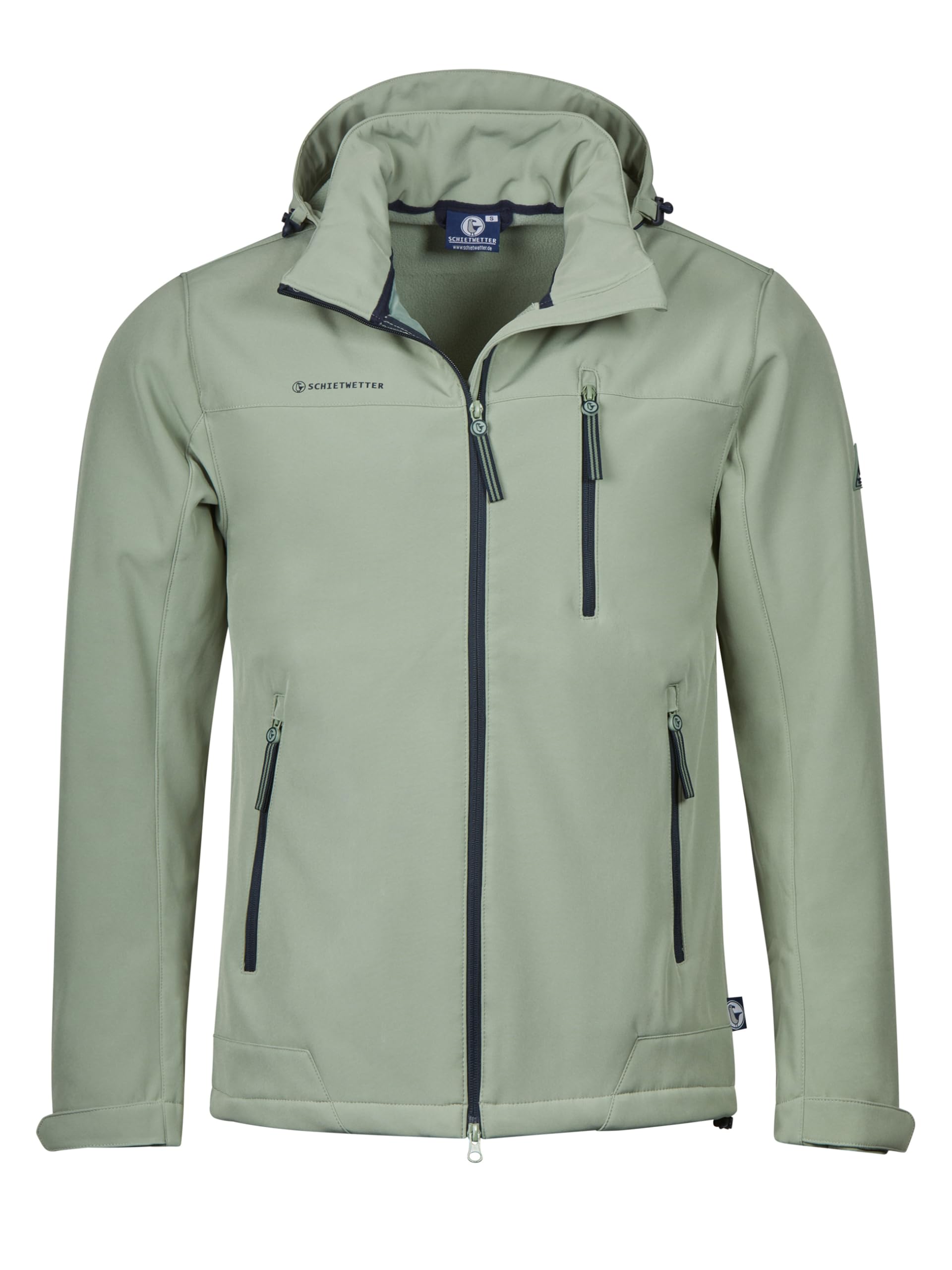SCHIETWETTER Herren Softshelljacke Spezi Spinnaker für Männer, Funktionsjacke, Übergangsjacke