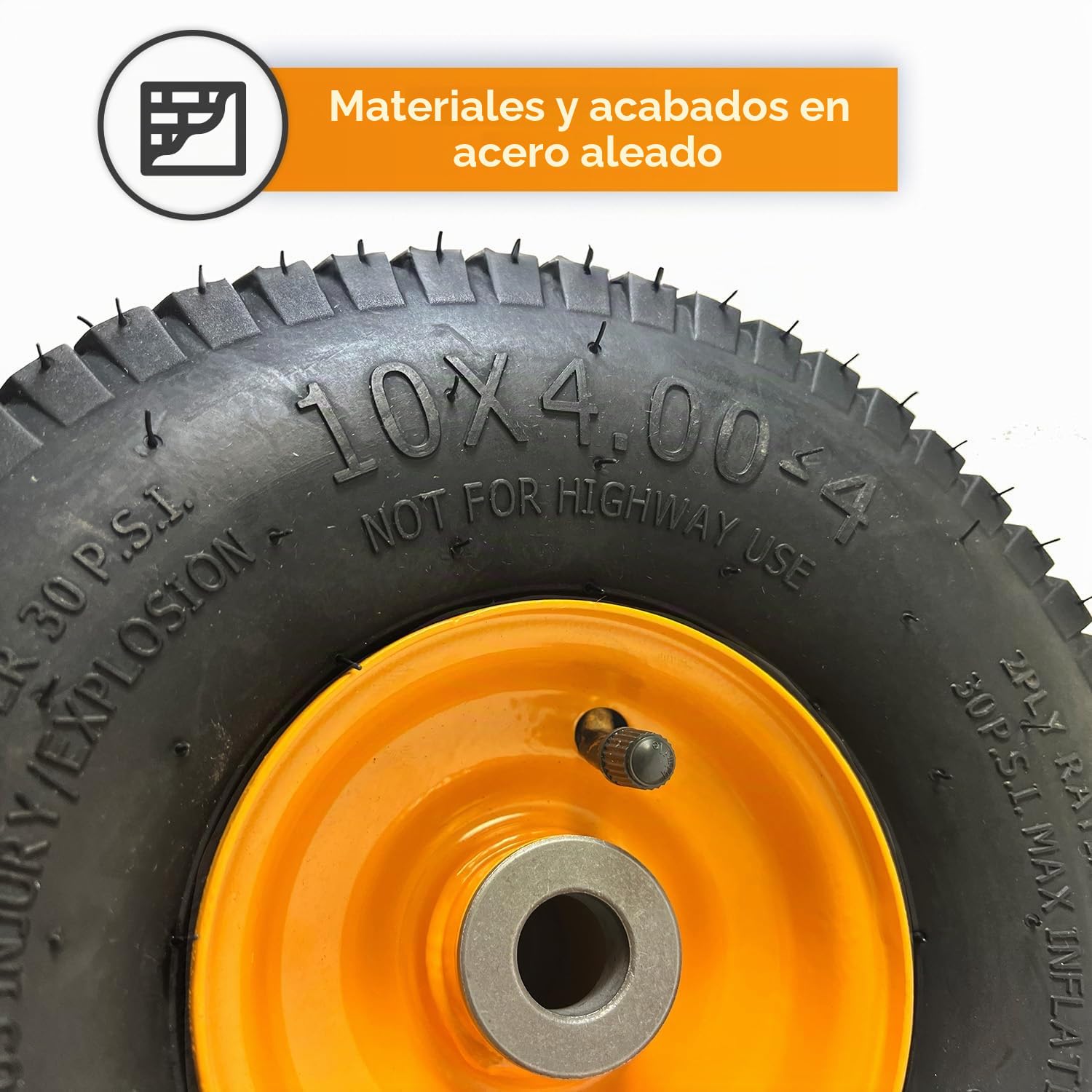 Greenstar 9722 - Rueda completa para MC MowCart
