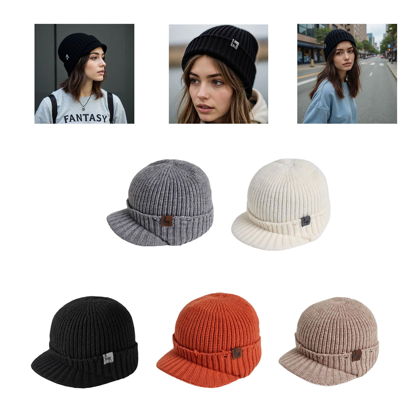 Couvre-chef en polyester léger avec cache-oreilles réglable et coupe-vent pour hommes, femmes et enfants - Casquette d'équitation par temps froid
