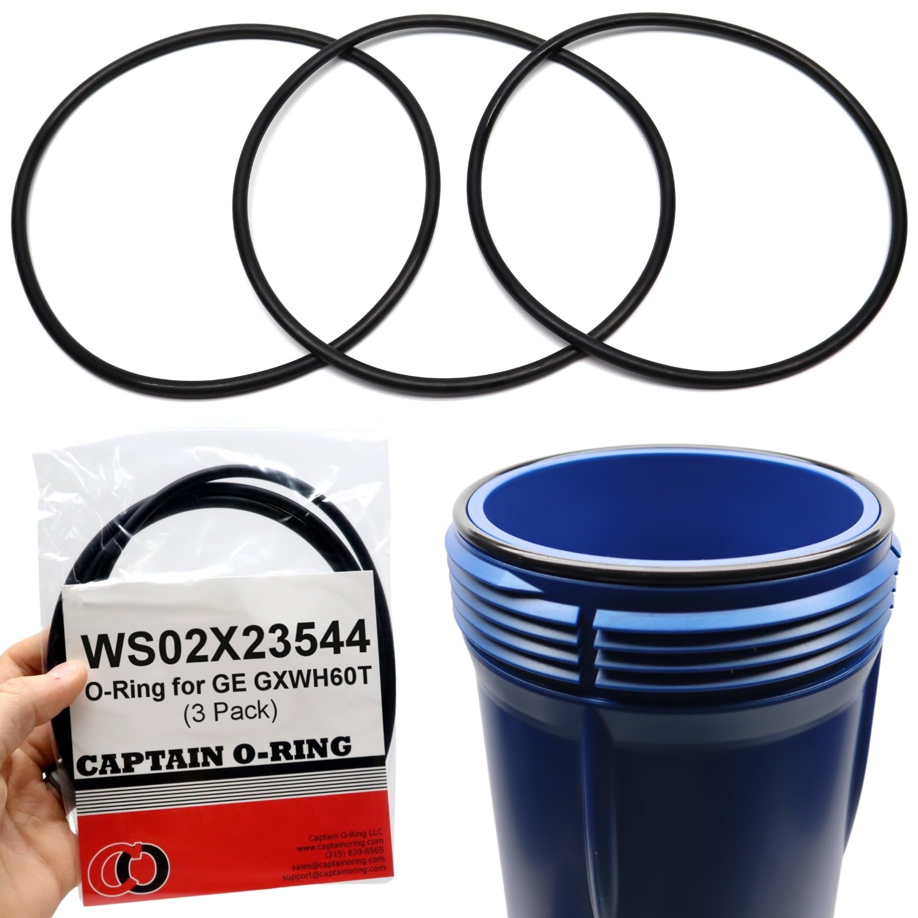 Amazon.co.jp: Captain O-Ring – 交換用 WS02X23544 O-リング GE
