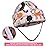 Baby Safety Helmet, Infant Baby Head Protector Head Cushion Bumper Bonnet, Soft Headguard for Toddler Learning to Walk, Pink Forest