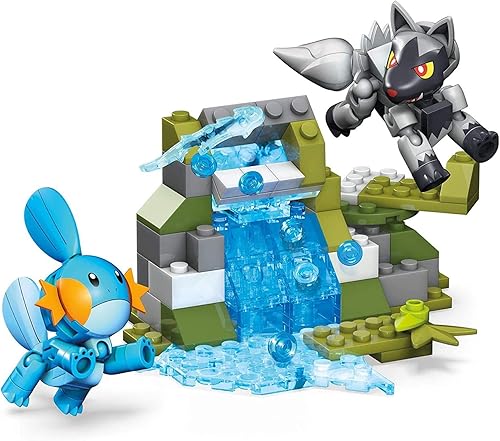 Miniatura 1 de Mega Construx Pokemon Mudkip vs Poochyena