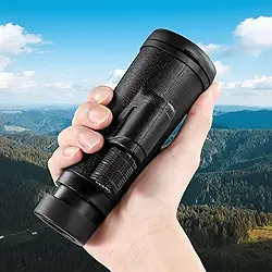 Monóculos portáteis de 12 x 106 cm, monóculo adulto de alta potência, para observação de pássaros, viagens, trilhas