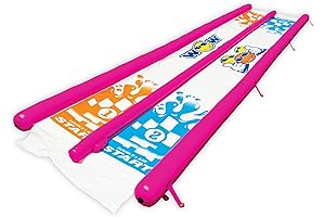 Slip and Slide for Kids and Adults - Baseball Diamond Shaped Outdoor Water Play Slide