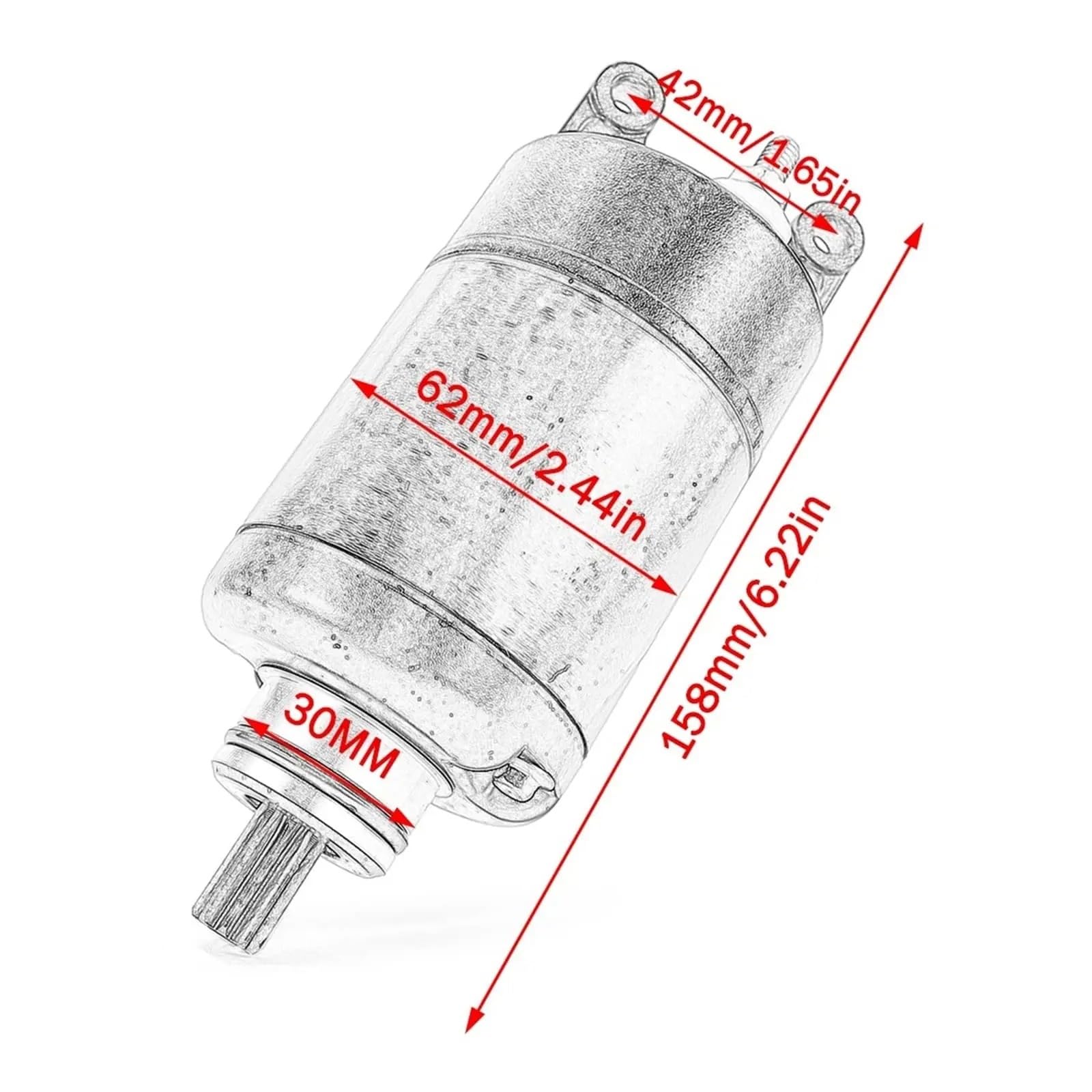 Motorino avviamento Per 390 RC 250 RC390 CUP RC390 ABS 2013-2017 OEM 90240001044 Avviamento Moto Elettrico