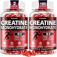 Vista 1 de Gomitas de monohidrato de creatina, creatina limpia para mujeres y hombres para la fuerza muscular, mejorar la resistencia y la recuperación después