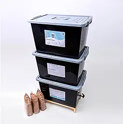 Composteira Doméstica Minhocário 168l - Produza seu próprio adubo orgânico