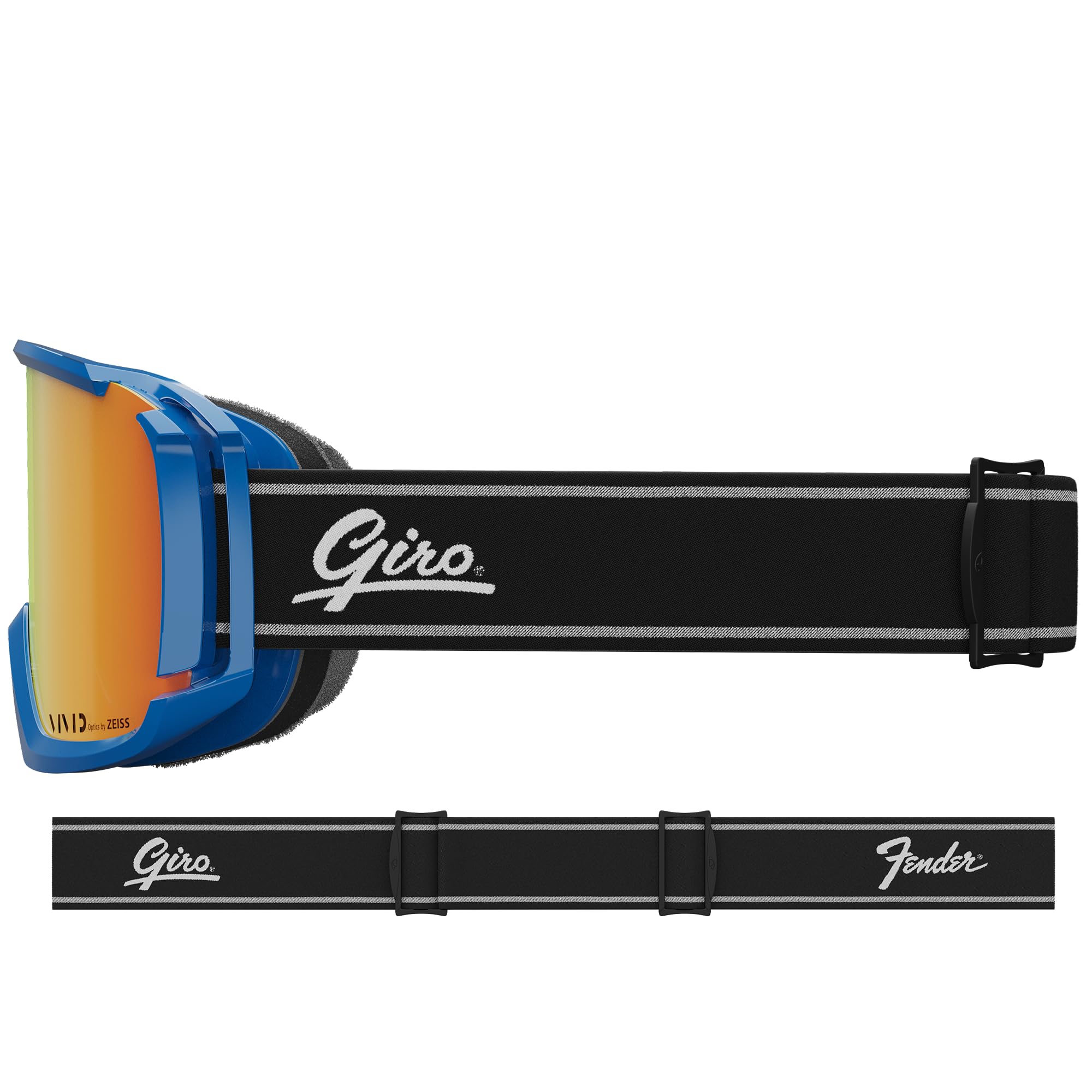 Giro Revolt - Maschera da sci e snowboard, unisex, con 1 lente VIVID e 1 trasparente, anti appannamento, OTG