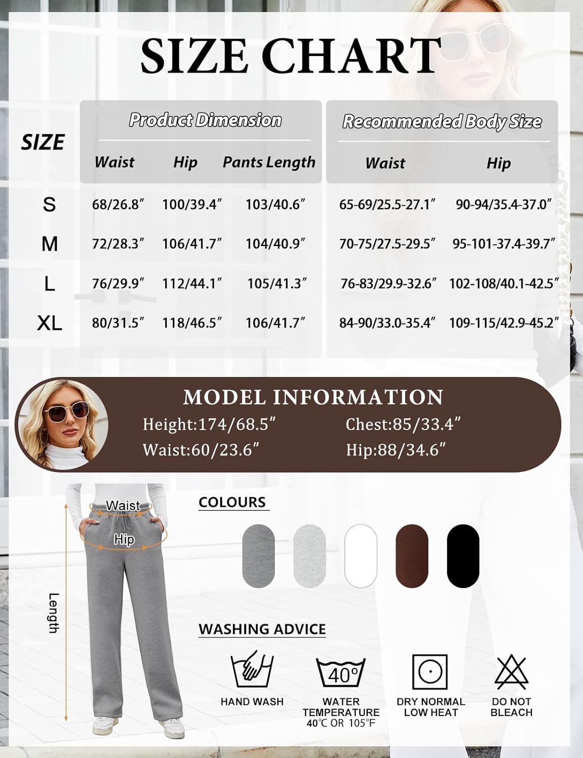 PASUDA Womens Fleece Lined Joggers Pant Winter Warm Sherpa Sweatpants Straight Leg Tracksuit Bottom Jogging Trousers for Ladies Running Casual Lounge Wear with Pockets 7 71QkL++CAKL. AC SL1500