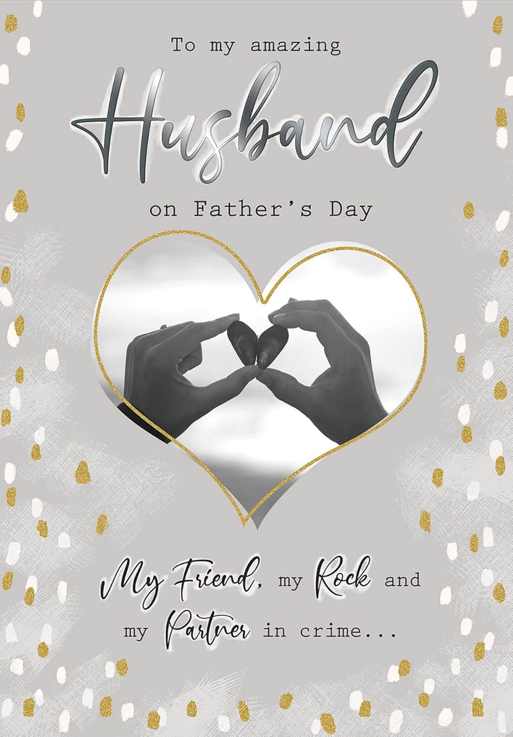 Photo Father’s Day Card Husband – 10 x 7 inches – Piccadilly Greetings ...