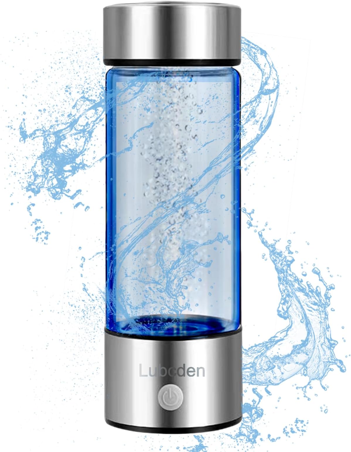 Hydrogen Water Bottle, Portable Hydrogen Water Ionizer Machine, Hydrogen Water Generator, Hydrogen Rich Water Glass Health Cup for Home Travel