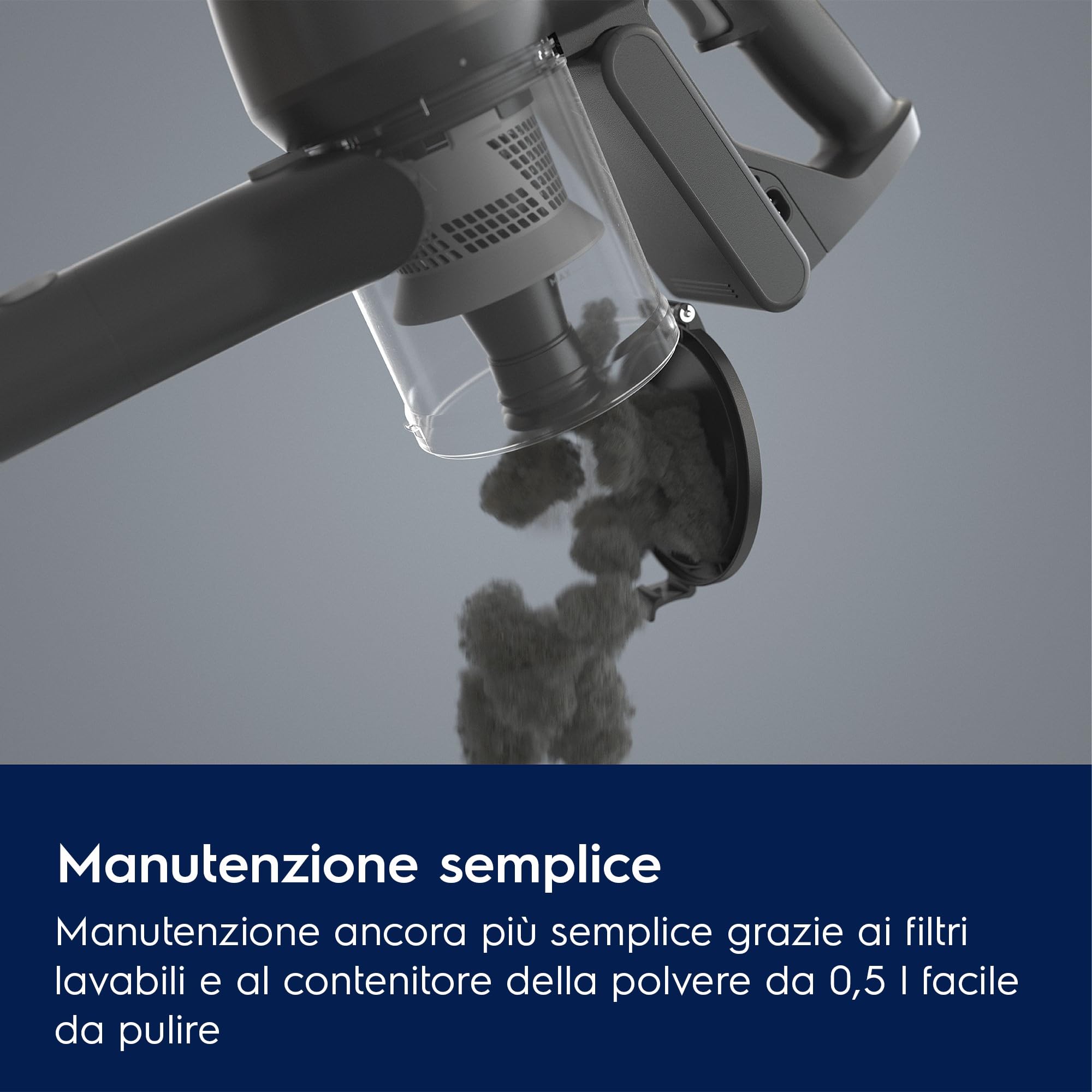 Electrolux Aspirapolvere Senza Filo, 30 min di Autonomia, EP31CB18IW, con Spazzola per Tappezzeria NozzleExtra 2 in 1 Anti-Acaro e Peli di Animale, Maneggevole, Facile Manutenzione, 80 dB, Bianco
