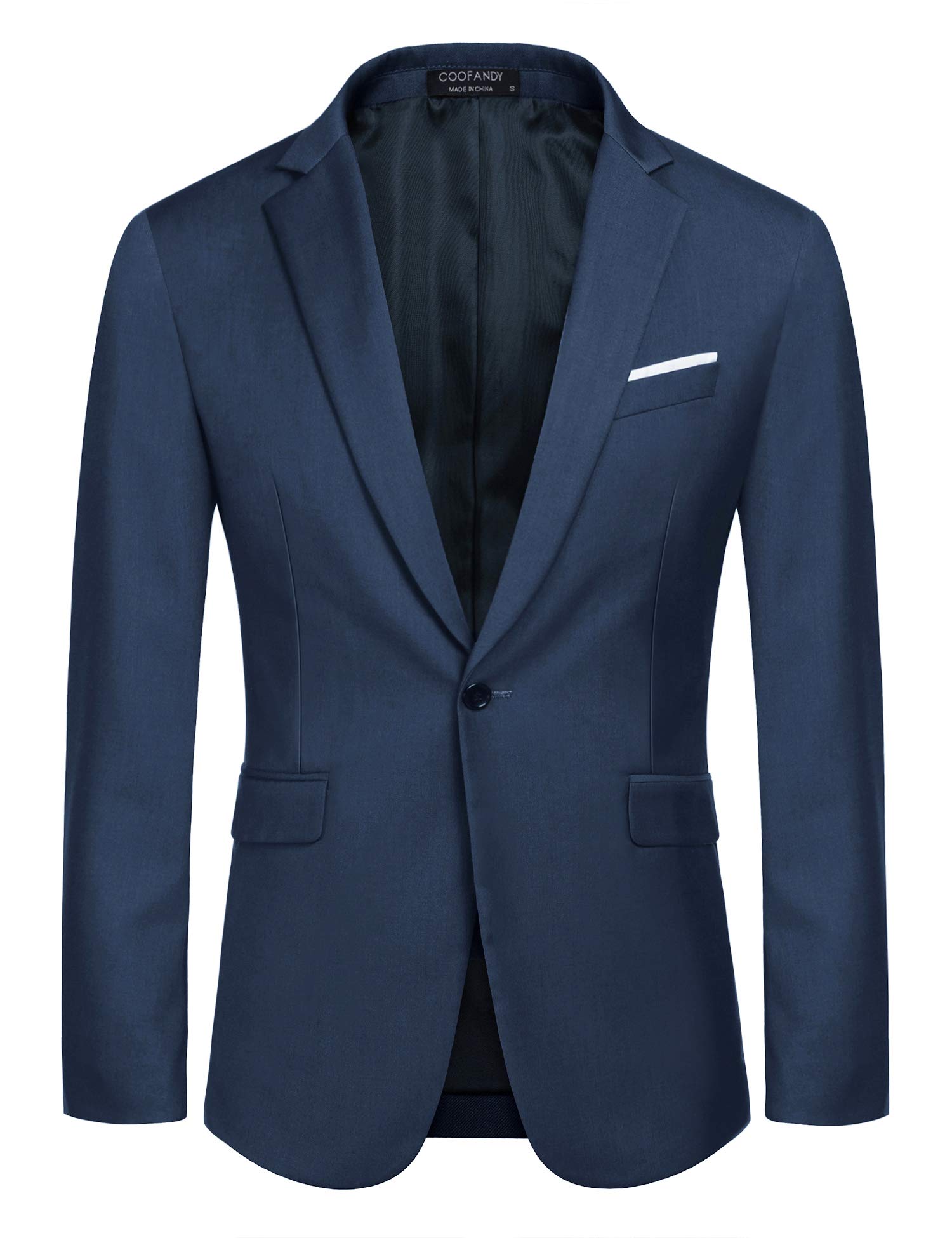 COOFANDY Mens Suit Blazer Classic Fit Casual Business Sports Jacket Two