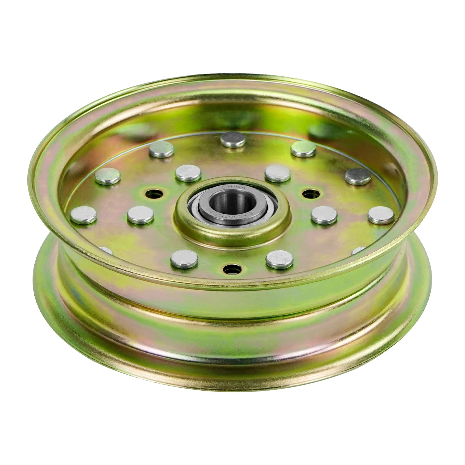 V-Belt Idler Pulley 7/8 In Flat Belt V-Belt Pulleys - Foto 2