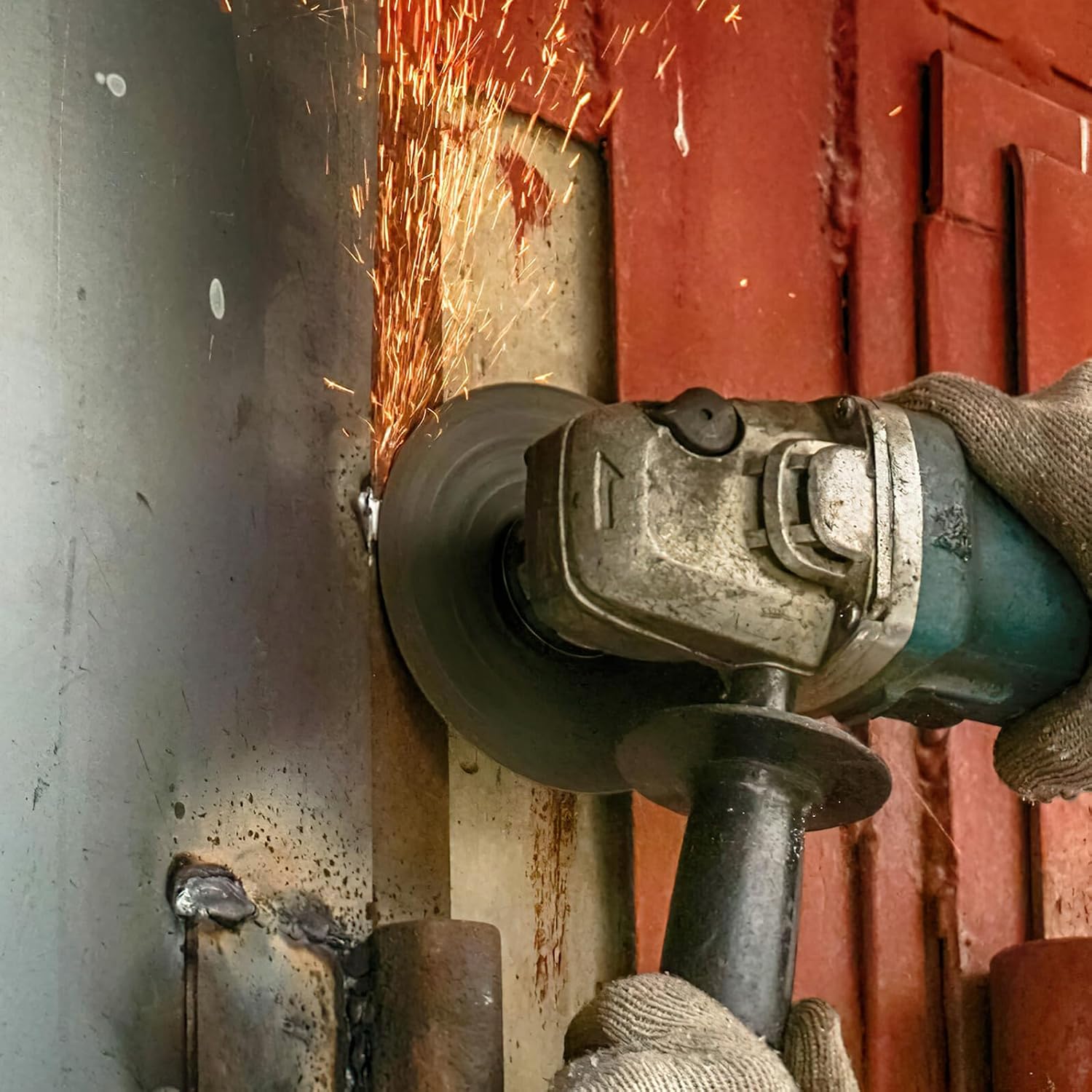 50pcs Cut Off Wheels Thin Metal Stainless Steel Cutting Discs for Angle Grinder High Efficiency Heat Dissipation Abrasive Discs for Handheld Polisher