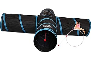 Premium 4-Way Cat Tunnel: The Ultimate Playground for Big Cats