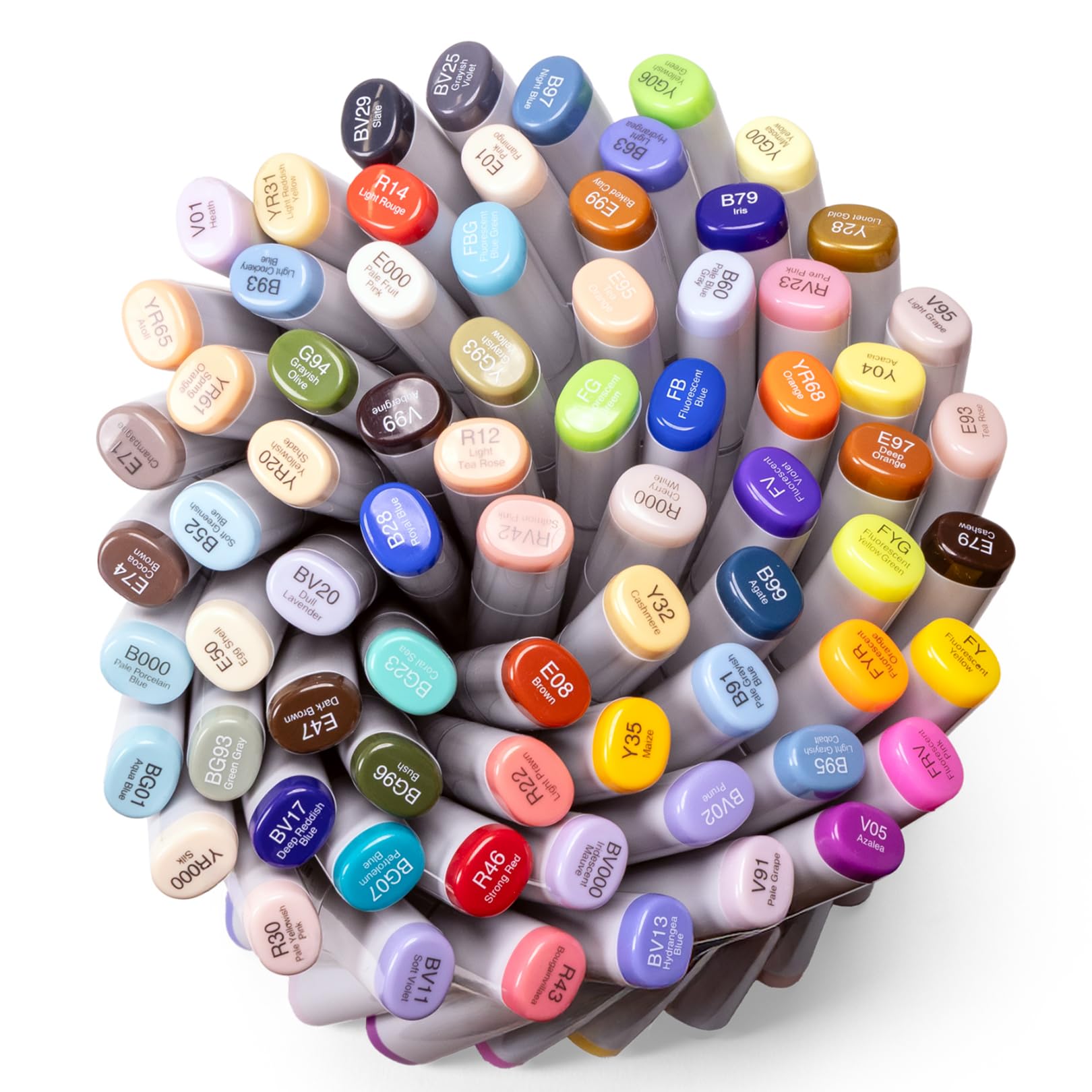Amazon.com: Copic Sketch, Ultra-blendable Alcohol Markers, 72pc Set D