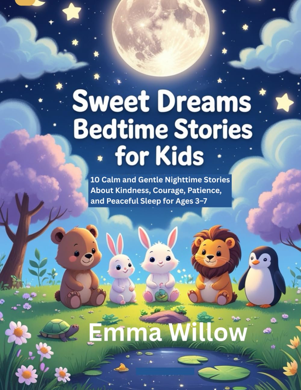 Sweet Dreams Bedtime Stories for Kids: 10 Calm and Gentle Nighttime Stories About Kindness, Courage, Patience, and Peaceful Sleep for Ages 3–7