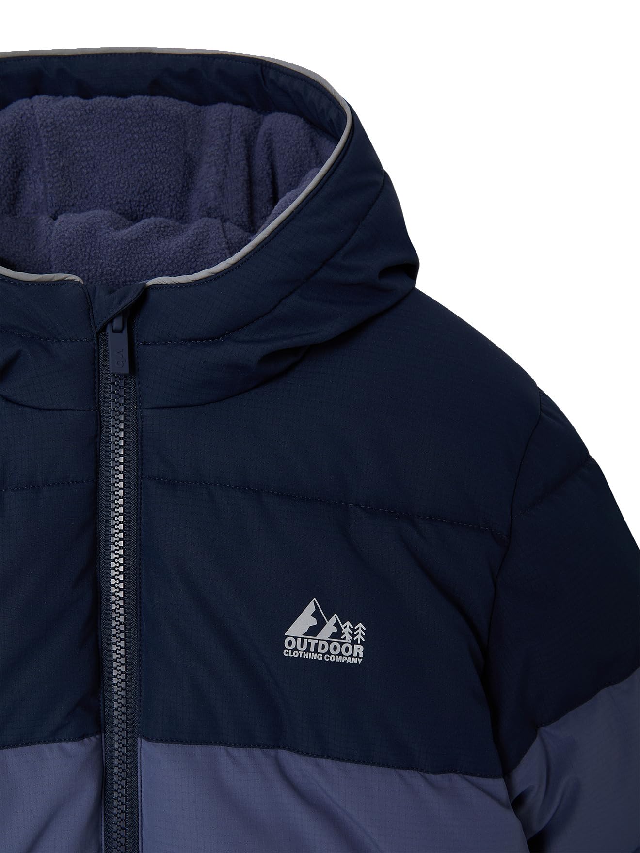 VERTBAUDET Doudoune à Capuche Garçon Zippé Polaire