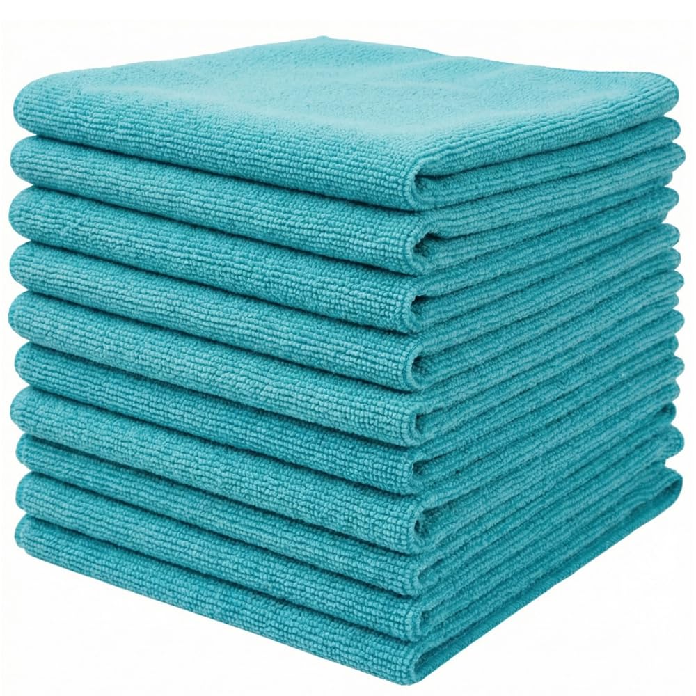 200er Sparpack Microfasertuch BLAU 38 x 38cm in 250 GSM ideal als Poliertücher oder zur Reinigung innen oder außen am Kfz