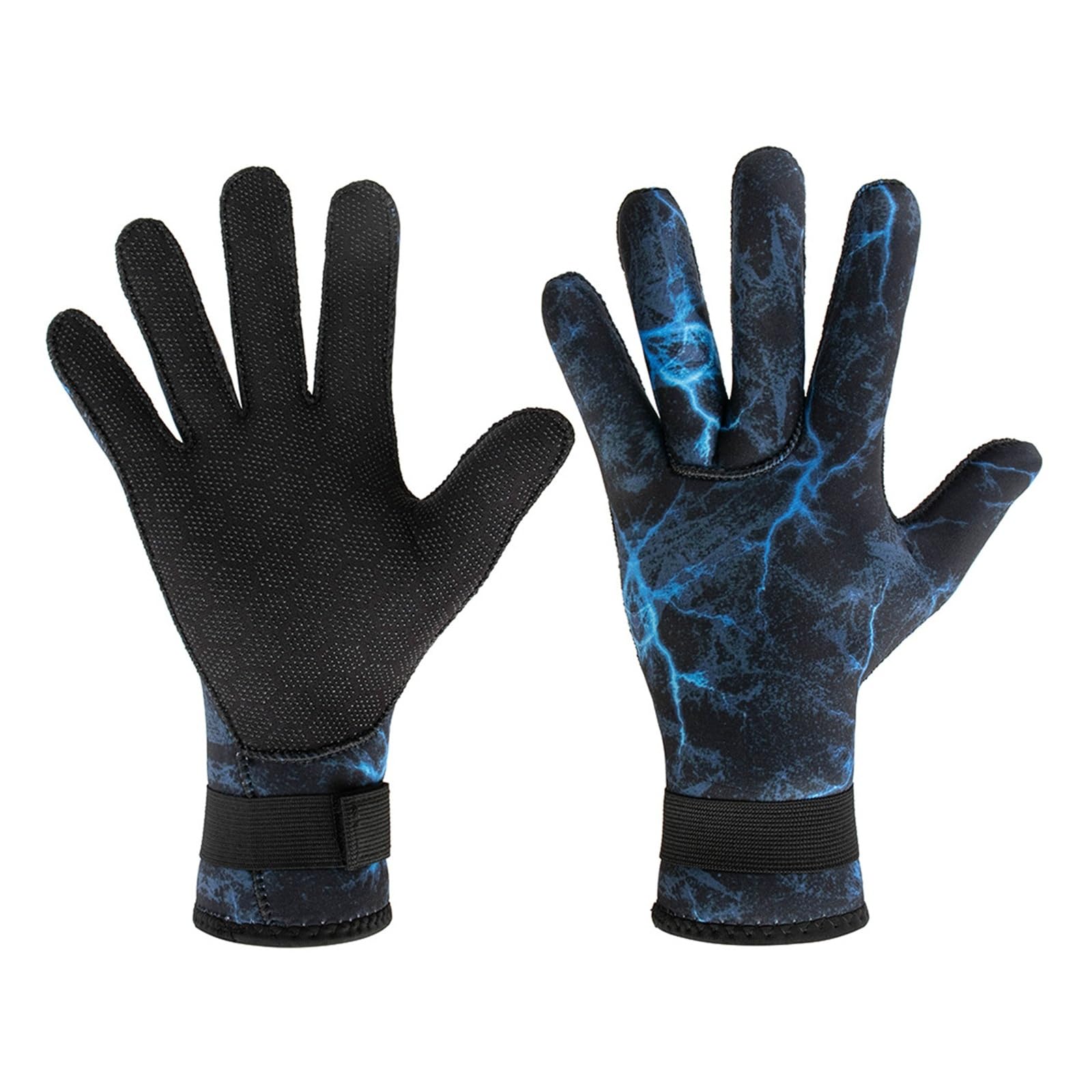 Générique Gants de plongée 3mm, résistants à l'usure, maintien au chaud en hiver, for la pêche sous-marine