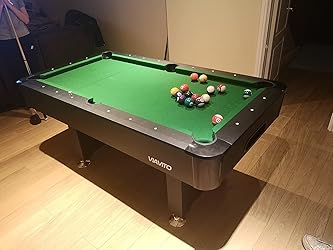 VIAVITO PT200 6ft Pool Table : Amazon.co.uk: Sports & Outdoors