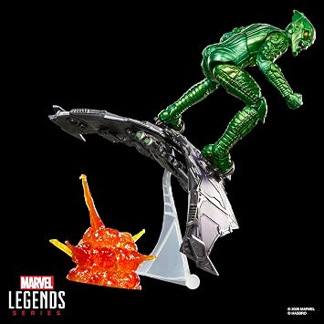 Marvel Legends Series Green Goblin, Spider-Man: No Way Home Deluxe 6 Inch Action Figure Set with Original Goblin Armor and Glider