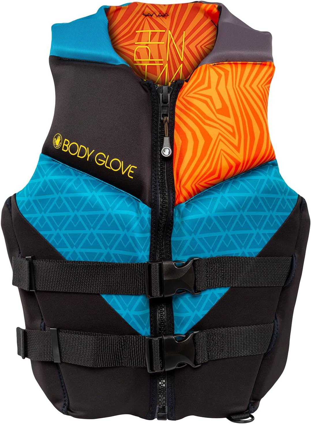 Body Glove Phantom Men’s Life Vest, Lightweight Neoprene Life Jacket, USCG and Transport Canada Approved PFD for Boating Fishing Kayaking Rafting Paddling