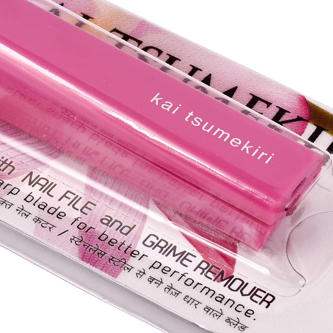 Kai Tsumekiri Nail Clipper, Green (Pink) 3
