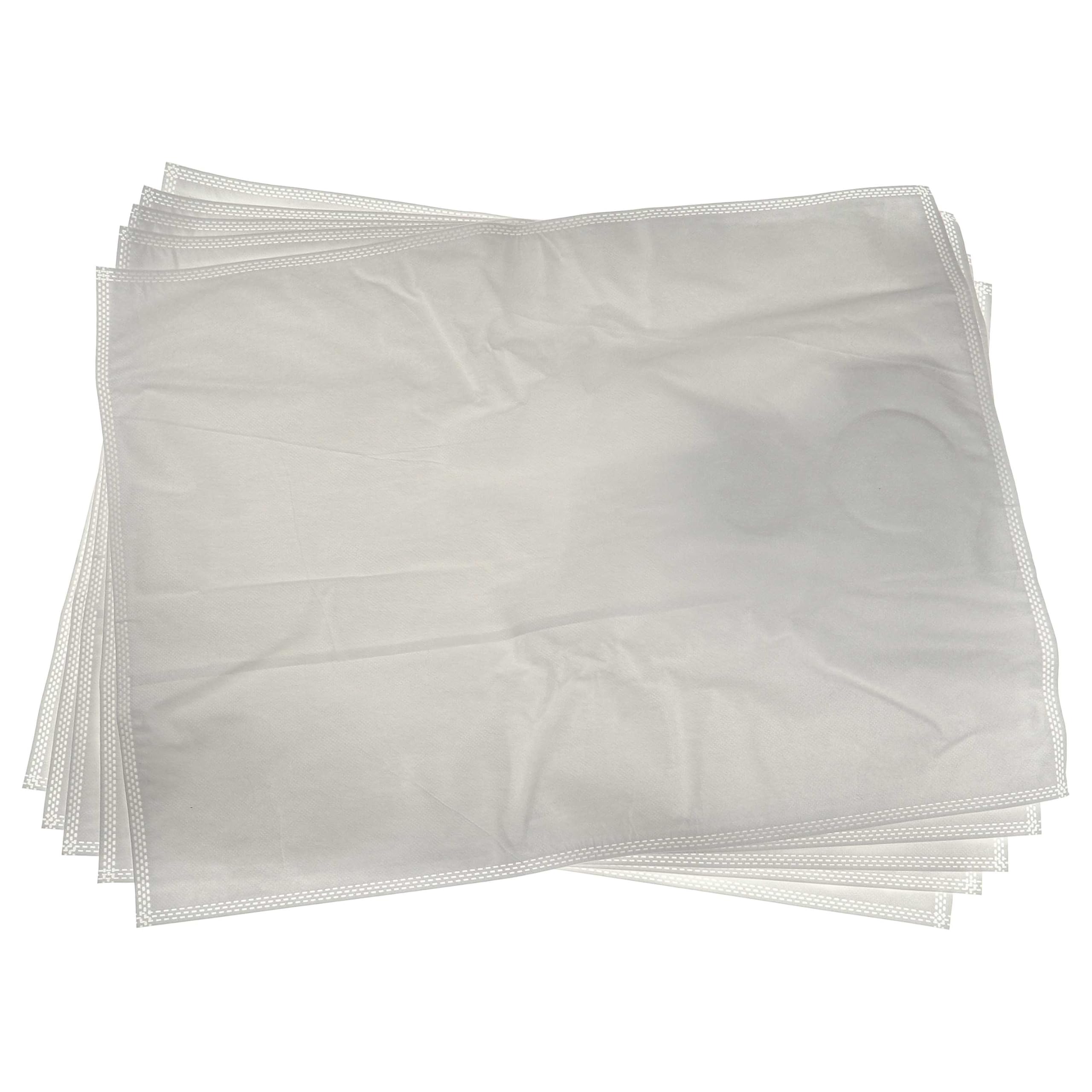 vhbw 50x bolsa compatible con Nilfisk Aero 21B 0L BP36V aspiradora | 36,2 cm x 25,8 cm blanco