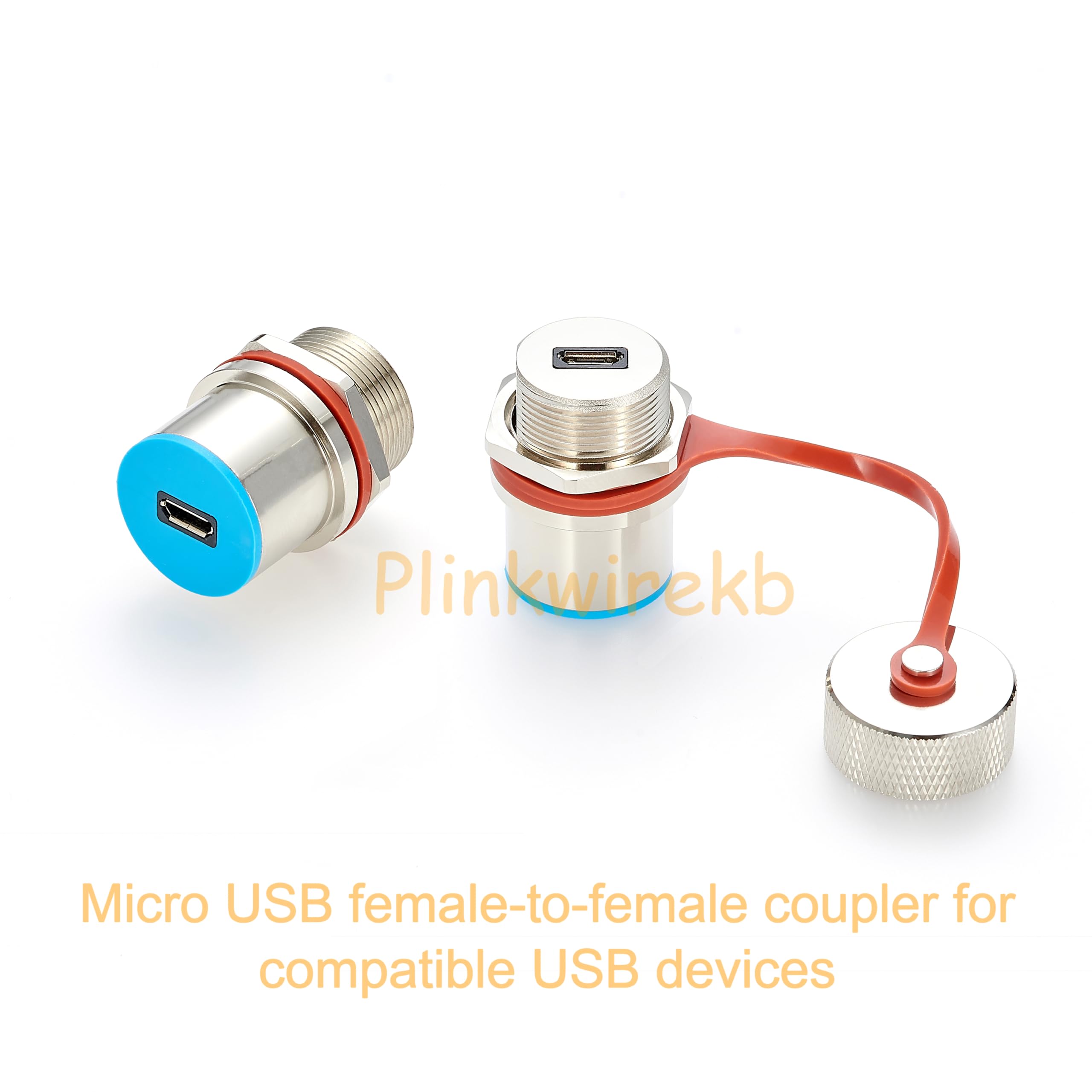 Micro USB 2.0 złącze gniazdo na gniazdo adapter IP67