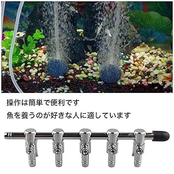 5分岐エアー エアー5分岐 エアーコック 21個 Amazon.co.jp: エアチューブ 分岐 5分岐 分岐 コック 水槽用