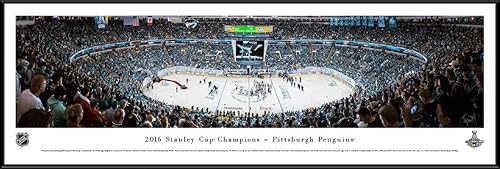 Miniatura 4 de Blakeway Worldwide Panoramas, Inc. 2016 NHL Stanley Cup Champions - Pittsburgh Penguins - Póster panorámico de la NHL y decoración de pared