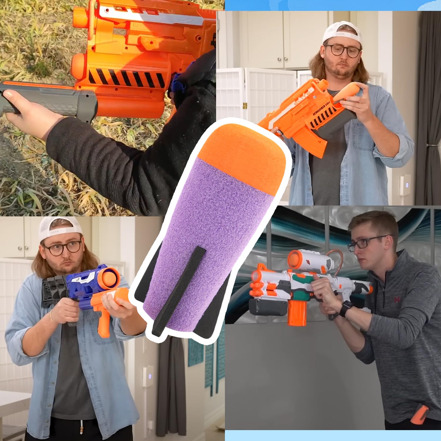 Amazon.co.jp: TORMEN ナーフ対応 ミサイル補充用ロケットダーツ 3個