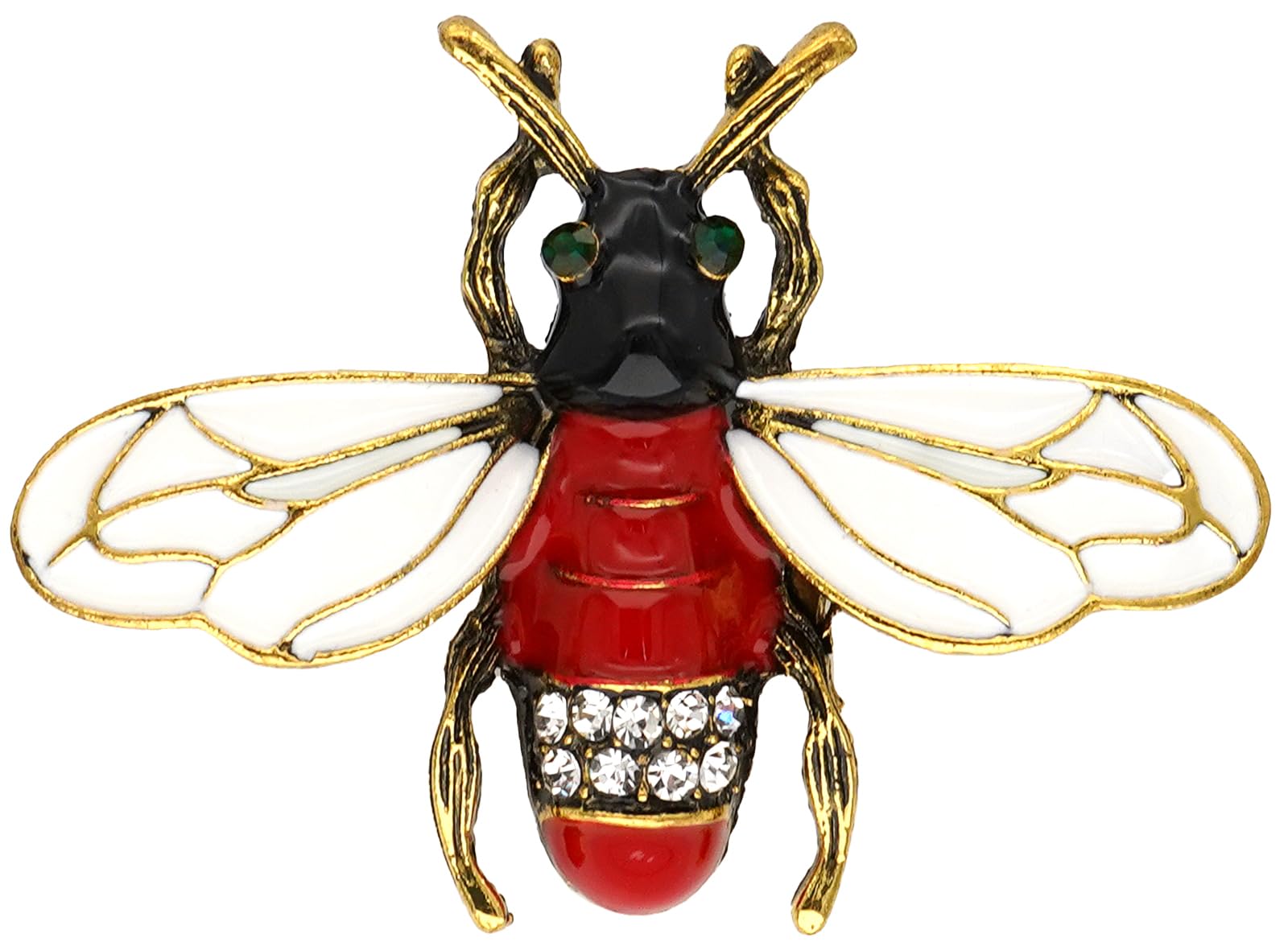 Tidefire Insekt Brosche Kristall Biene Brosche Libelle Brosche Schmetterling Brosche Pin Strass Tier Anstecknadel für Damen