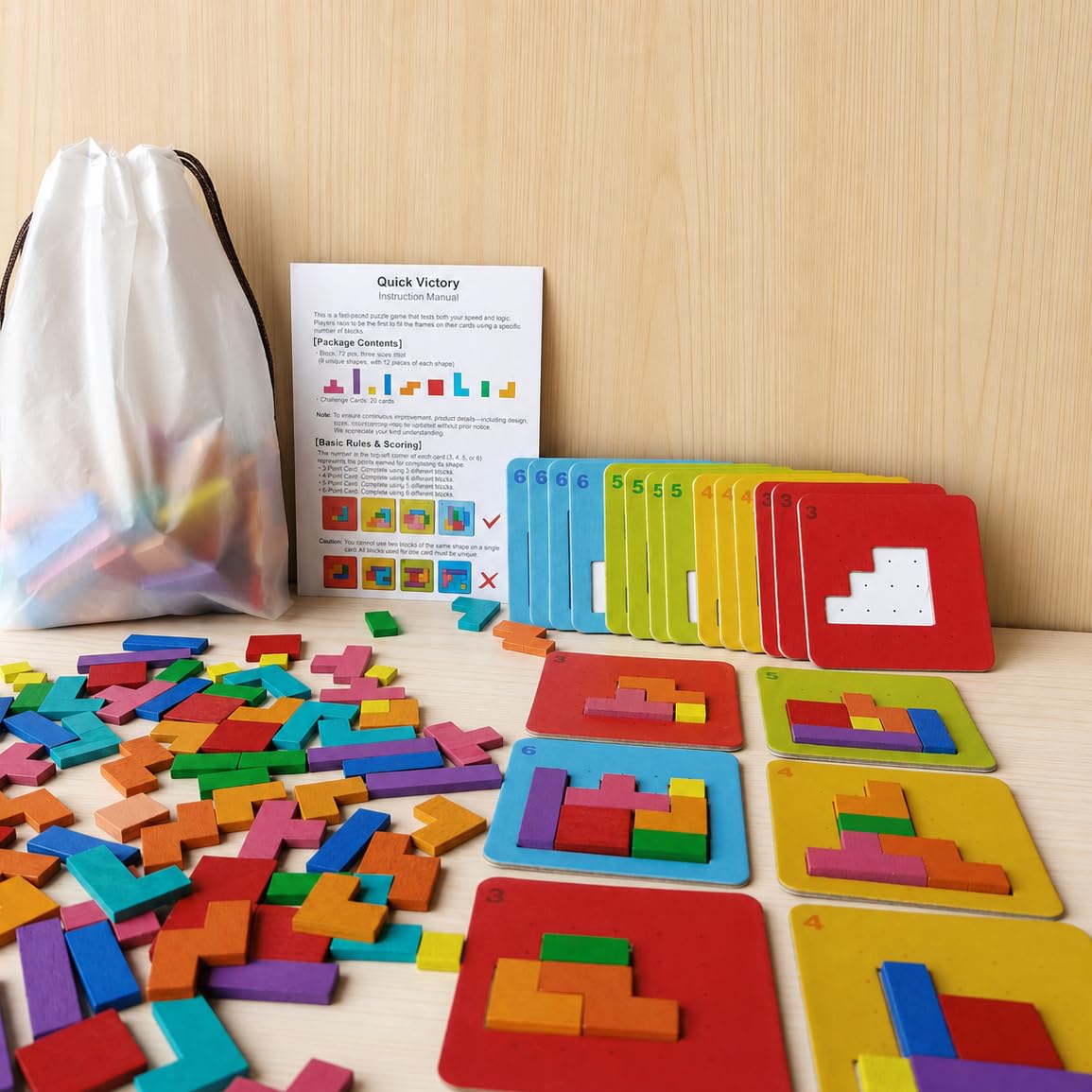 CozyPlay Wooden Puzzle