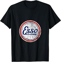 Vintage Esso Gas Station Sign T-Shirt