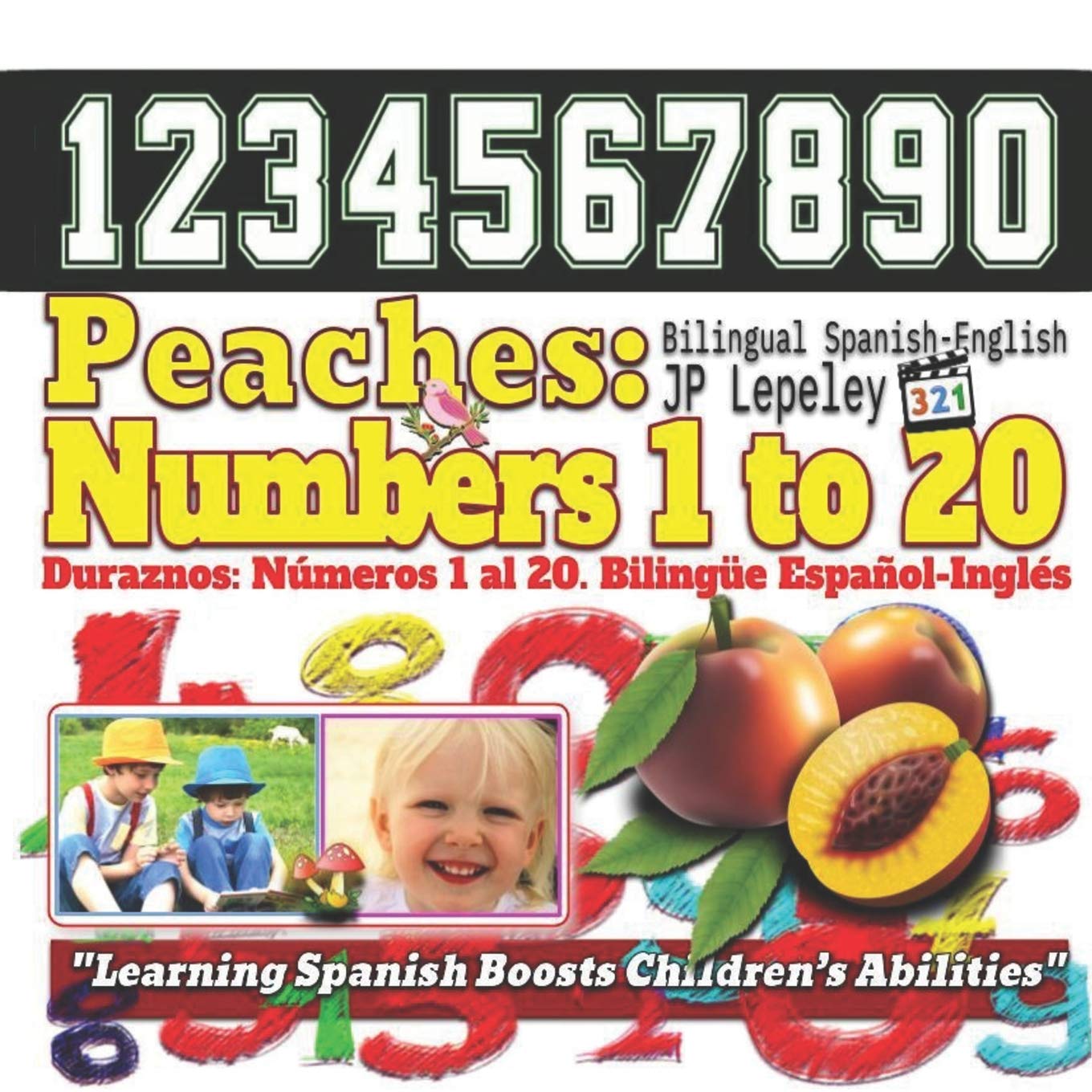 Buy Peaches Numbers 1 to 20. Bilingual SpanishEnglish Duraznos