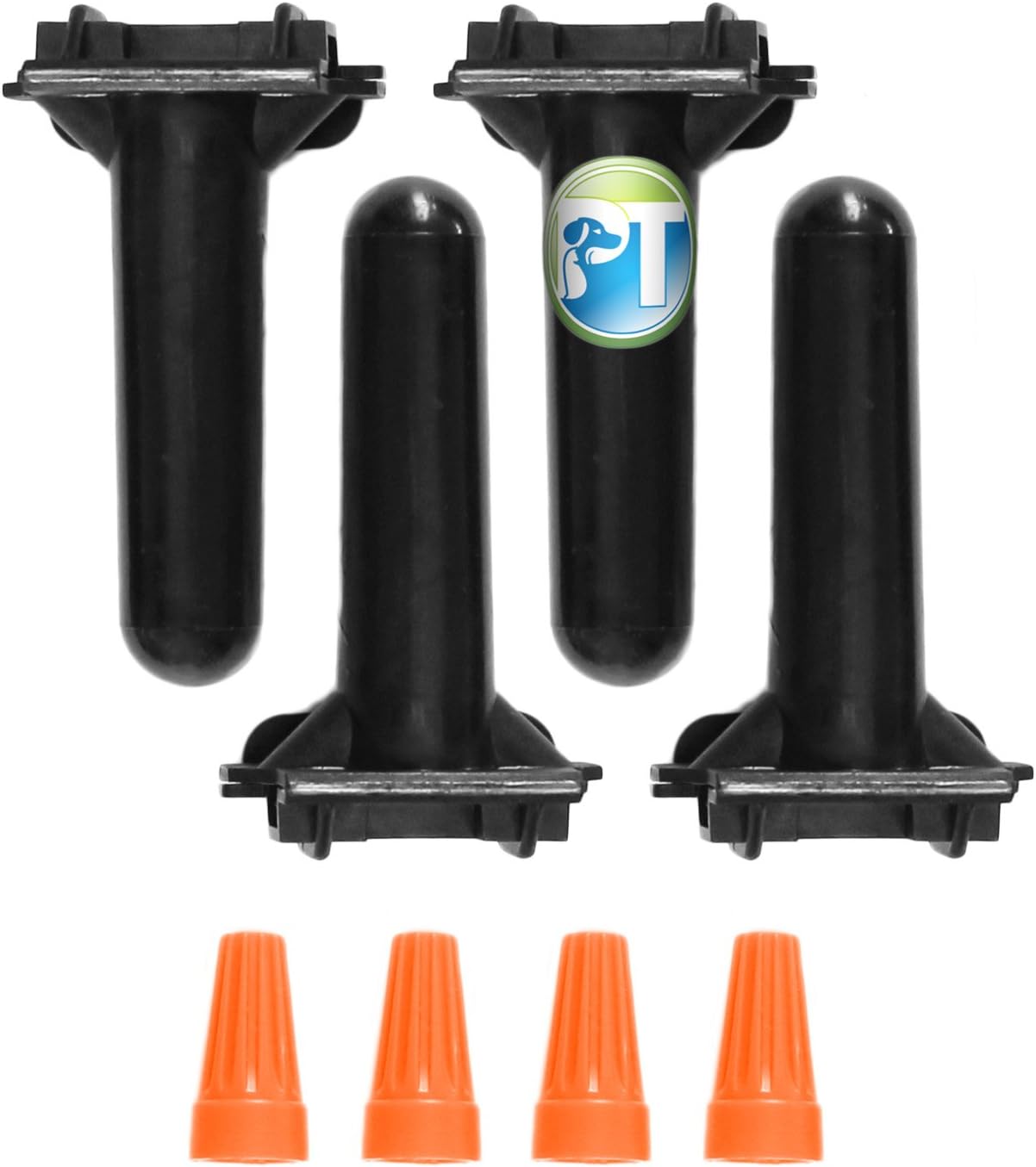PetsTEK 4 Pack Waterproof Wire Splice Kit for Wire Break Repair in Electric In-Ground Dog Fence Systems