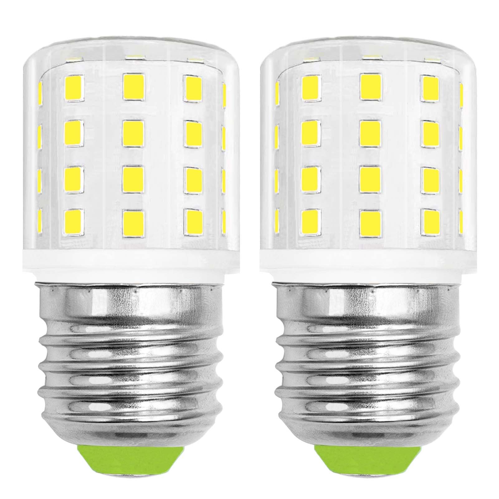 LED AC 100-265V 3 5W Refrigerator KEI D34L Light Bulbs Replacement Freezer Appliance Daylight White 6000K Pack of
