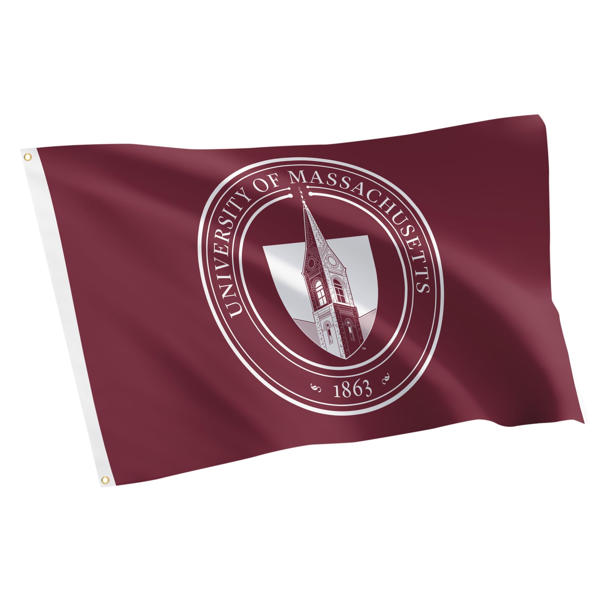 Bandera UMass Amherst de Desert Cactus de poliester para decorar terrazas 7