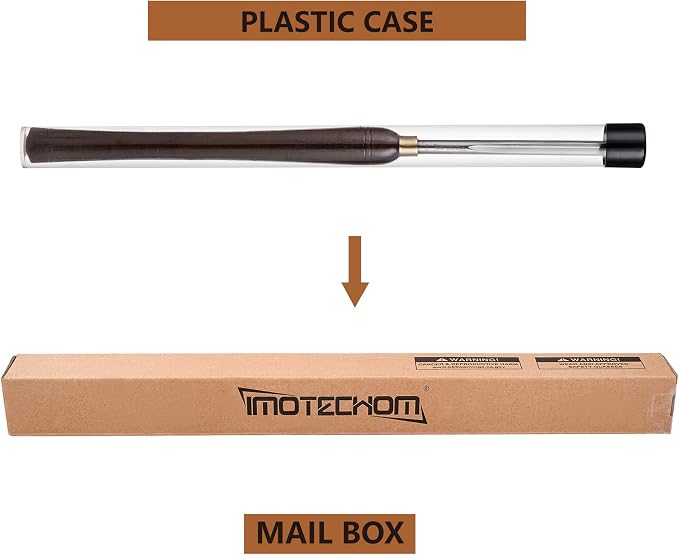 1/2-Inches HSS Bowl Gouge Lathe Chisel Wood Turning Tools with Round Plastic Box and Hanging Bag miniatura 6